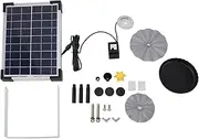 Solar Fountain Pump KIT Energy Saving POLYCRYSTALLINE Silicon Panel Solar Bird Bath Fountain Pump for Garden Outdoor