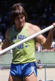Olympic Trials San Jose Stars Bruce Jenner in action during the po- Old Photo 1