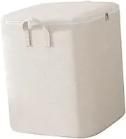 Practical Zipper Storage Bag for Clothes Large Capacity Organizer Bin for Blankets Storage