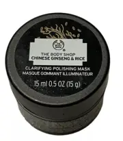 The Body Shop Chinese Ginseng Rice Glow Mini Mask - 15ml Beauty Pores Face.