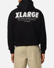 [X-LARGE] X-large California Hoodie Pigment Black - Size L L Pigment Black