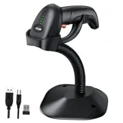 Bluetooth Wireless Barcode Bluetooth Barcode Scanner with Auto-Sensing Stand