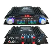 4 Channel Car Amplifier Mini HiFi Digital Stereo Audio Bass Power Amp Device