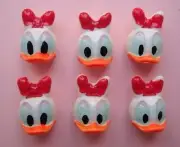 20 Duck Resin Flatback 3D Cabochon Craft Button/bow/Girl/Embellishment B23-Daisy
