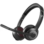 Wireless Headset with AI Noise Cancelling Microphone Bluetooth Headset - Blue...
