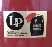 LP Latin Percussion PATATO Model Plates or Tag Conga Tumbadora Timbales $12 each
