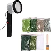 Luwecf Electrostatic Flocking Machine Static Grass Applicators Grass Planter for Micro Landscape