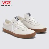 在飛比找momo購物網優惠-【VANS 官方旗艦】Sport Low 男女款米白色滑板鞋