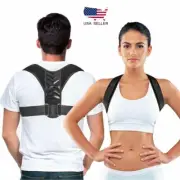 *Posture Corrector Back Support Brace Clavicle Upper Neck Pain Relief one size