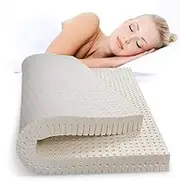 100% Thai Natural Latex Orthopedic Mattress Soft Sleeping Bed Mattresses Topper Single Double Thick 10cm Memory Effect Mattress,180x200x7.5cm