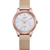 在飛比找Yahoo奇摩購物中心優惠-CITIZEN 星辰 典雅大方米蘭時尚腕錶(EM0508-8