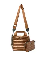 Think Royln Escapade Quilted Crossbody Tote