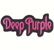 DEEP PURPLE Embroidered Patch Iron on Sew Badge Hard rock Metal Blackmore Gillan