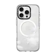 iPhone 16 Pro Clear Case MagSafe Compatible Clouds