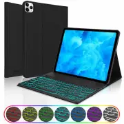 For iPad Pro 12.9 inch 6th/5th/4th/3rd Gen Case with Bluetooth Backlit Keyboard