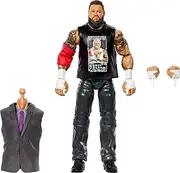 Mattel WWE Elite Collection Action Figure & Accessories, Premium Live Event Kevin Owens with Interchangeable Hands & Build-A-Figure Pieces