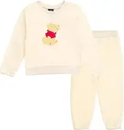 [Disney] Lilo & Stitch Winnie the Pooh Minnie Mouse Mickey Mouse Velour Sweatshirt & Jogger Pants Infant to Big Kid Sizes