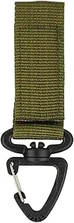 Key Carabiner - Nylon Clip Hook, Fast Release Belt Clasp | Law Enforcement Officer Belt Fastener, Secure Utility Carabiner for Keys Gear, Backpack, Travel, Hiking, and Everyday Carry