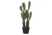 Rogue Artificial Pear Cactus Fake Succulent Indoor Potted Plant Home Decor