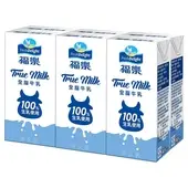 在飛比找大買家量販網路店優惠-[福樂] 全脂牛乳100%生乳 (200ml*6包/組)