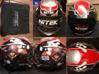 在飛比找旋轉拍賣優惠-Nitek P1 忍者塗裝 全罩安全帽