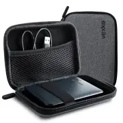 External Hard Drive Portable Carrying Case 6" with Inner Pocket - Slim, Compa...