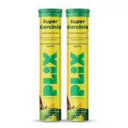 Plix Garcinia Cambogia Effervescent Tablets Weight Loss Pineapple Burst -Pack 2