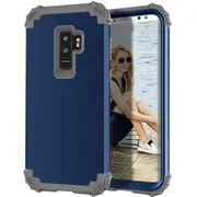 MCC Impact Samsung Galaxy S9+ Plus Shockproof 3in1 Rugged Case Cover G965 [Dark Blue]