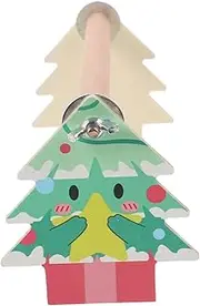 Mipcase Natural Bird Perch Stand for Parrots and Cockatiels Durable and Decorative Bird Standing Platform for Exercise and Entertainment Easy to Install Desktop Perch for Birds