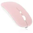 AU For Samsung Galaxy Tab A9 Plus 11 Inch BT Keyboard Case (Pink With Mouse)