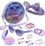 Stitch Handtasche Kinder mit Haarschmuck und Sonnenbrillen Set Encanto und Frozen Mädchen Haar Zubehörteile Mädchen Schultertasche Disney Geschenke für Kinder
