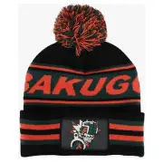 Bioworld My Hero Academia Bakugo Black And Red Beanie NEW IN STOCK