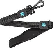 Tnfeeon Dog Lead Reflective and Elastic Dog Leash Strong Bungee Lead for Training and Night Walking (Black)