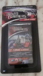Transformers Movie Cards Hasbro 2007 2 packs A1