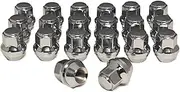 Eisen 12x1.5 One-Piece Chrome OEM Factory Style Lug Nuts for Ford Focus Fusion Escape Stock Wheels