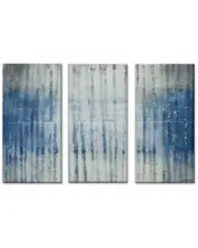 Ready2HangArt Reflections 3pc Wrapped Canvas Wall Art by Norman Wyatt