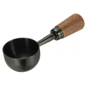 Coffee Measuring Spoon, 1.45" x 0.7" Coffee Scoop Black