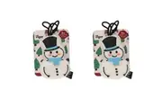 6pc Vigar Snowman Scratch-Free Dish Scrubber Sponge Kitchen Dishwashing Set