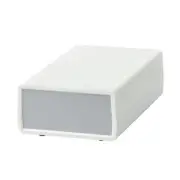 Grey Plastic Project Box Enclosure Instrument Case For Electronic 95x158x47mm