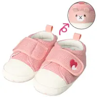在飛比找媽咪愛MamiLove優惠-akachan honpo - 學步鞋-後面動物-粉紅色