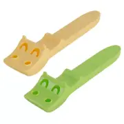 2 Pcs Farmhouse Salt and Pepper Shakers Spoon Measuring Cup