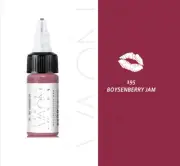 Nuva Colors Lips BOYSENBERRY JAM 1/2-oz Permanent Makeup Ink Pigment PMU Supply