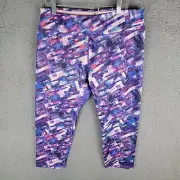 Prana Yoga Crop Capri Pants Size XL Made in USA