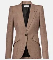 [McQueen] McQueen Wool blazer AU 6 beige