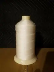 Ultra Dee DB-138, White, Coats Bonded Polyester Thread-16 oz