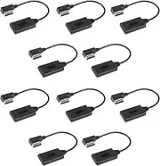 Mellisso 10X Car Wireless Bluetooth Module Music Adapter Auxiliary Receiver Aux Audio Cable for W212 S212 C207 Radio