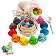 Color Sorting Toys Montessori Counting Game Color Sorter Montessori Toys For kid