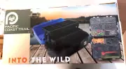 PACIFIC COAST TRAIL Two-Tray Tackle Box with Accessories Kit NEW in Box