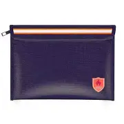 Fireproof Document Bag 2200°F/5200°F 11×7.8"with Zipper and Reflective StripH...