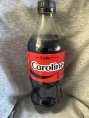 Share A Coke with Caroline 2025 Personalized Gift Coca Cola Bottle 20oz Zero